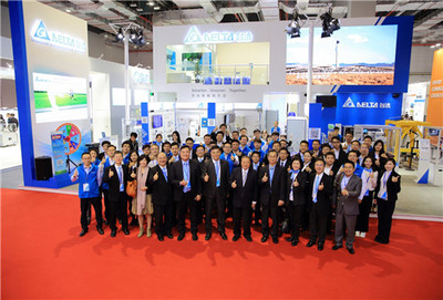 臺(tái)達(dá)布局綠色智造領(lǐng)域 機(jī)器人工作站亮相工博會(huì)